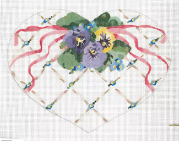 Joy Juarez – Violas & Pink Crosshatch