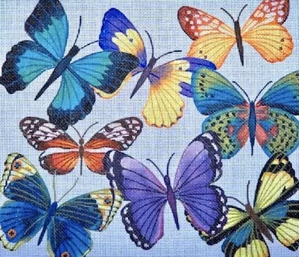 JP Needlepoint – Butterfly Heaven