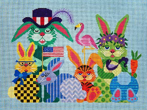 JP Needlepoint – Every Bunny Needs Some Bunny Sometime