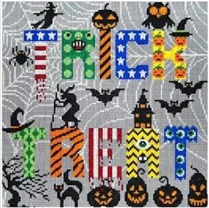 JP Needlepoint – Scary Trick or Treat