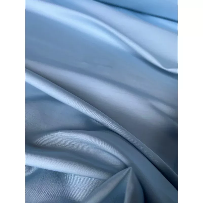 Just In Case 015 striped viscose ice blue