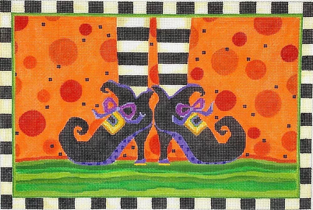 Kate Dickerson Needlepoint – Witch’s Feet