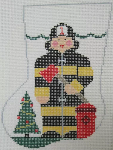 Kathy Schenkel Designs – Fireman Mini-Sock