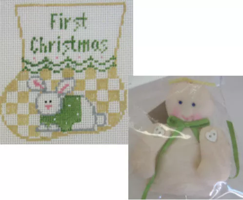 Kathy Schenkel Designs – First Christmas Bunny w/Baby
