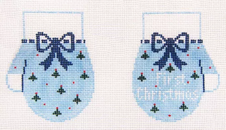 Kathy Schenkel Designs – First Christmas Mittens/Boy