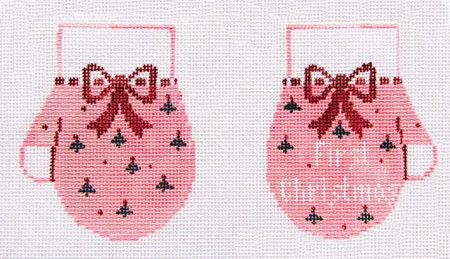 Kathy Schenkel Designs – First Christmas Mittens/Girl