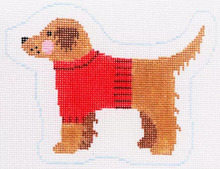 Kathy Schenkel Designs – Golden Retriever Profile
