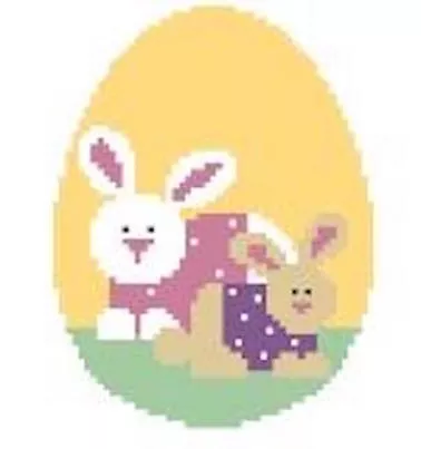 Kathy Schenkel Designs – Mother Bunny & Baby