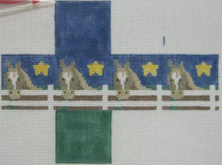 Kathy Schenkel Designs – Package, Horses w/Fence