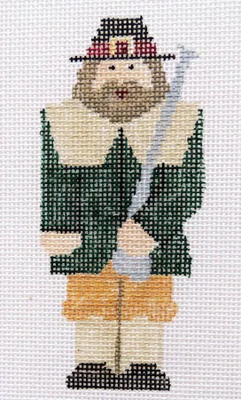Kathy Schenkel Designs – Pilgrim Man Mini Figure