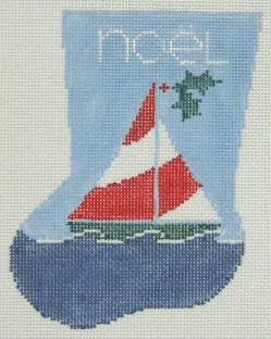Kathy Schenkel Designs – Sailboat Mini Sock
