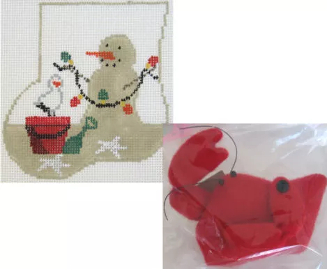 Kathy Schenkel Designs – Sandman Mini Sock w/Crab