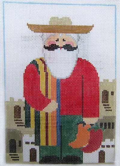 Kathy Schenkel Designs – Santa with Peppers
