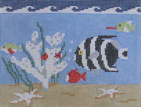 Kathy Schenkel Designs – Striped Angel Fish