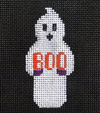 Kathy Schenkel Designs – Tiny Ghost Ornament