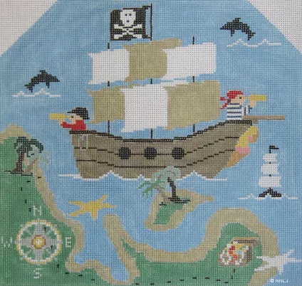 Kathy Schenkel Designs – Tiny Pirate Background