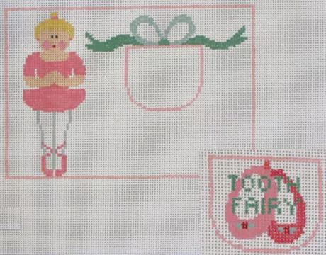 Kathy Schenkel Designs – Toothfairy Pillow, Ballerina