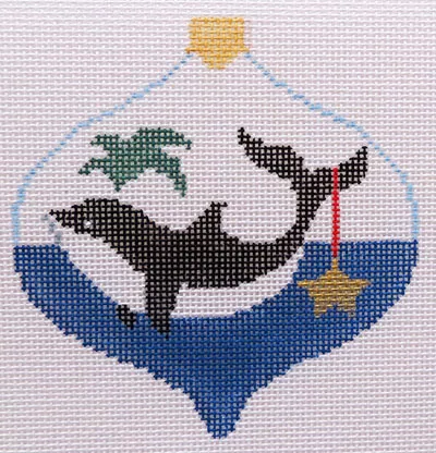 Kathy Schenkel Designs – Whale Bauble