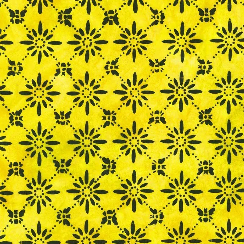 Kaufman Bees and Flowers 22517 393 Bumble Bee