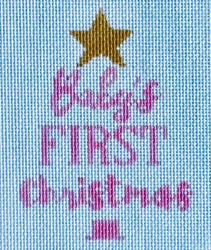 KCN Designers – Baby’s First Christmas Tree Pink