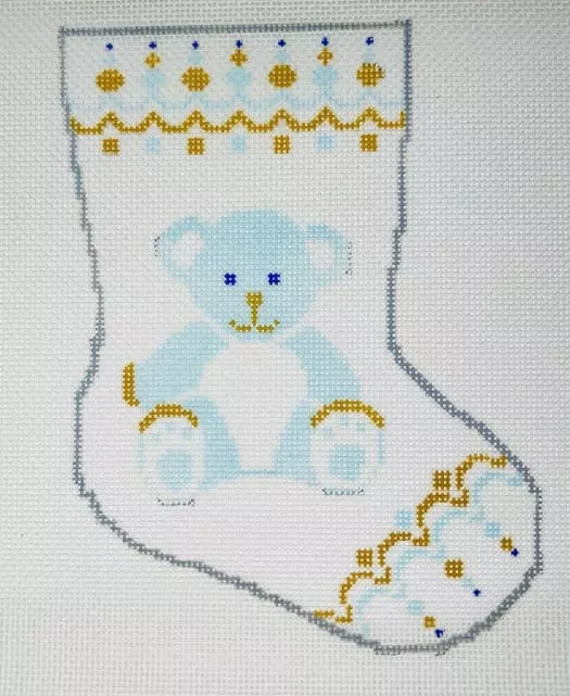 KCN Designers – Blue Bear Mini Stocking