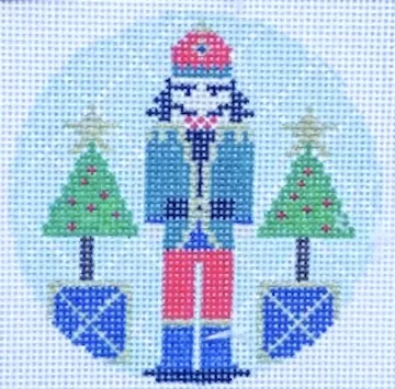 KCN Designers – Blue Nutcracker Round