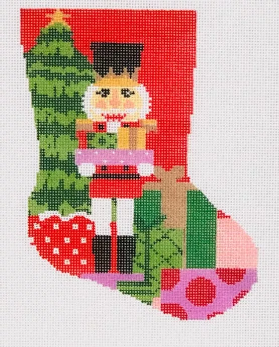 KCN Designers – Classic Nutcracker Mini Stocking