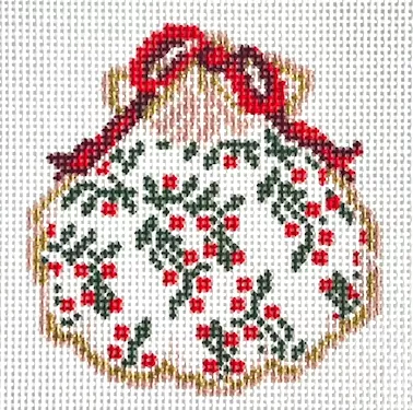 KCN Designers – Holiday Vines Gilded Scallop