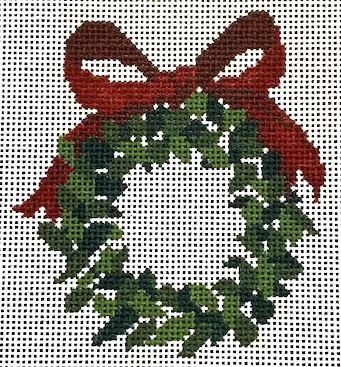 KCN Designers – Monogramable Wreath in Red