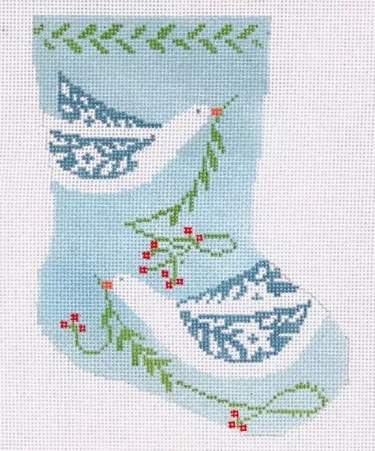 KCN Designers – Peace Birds Mini Stocking