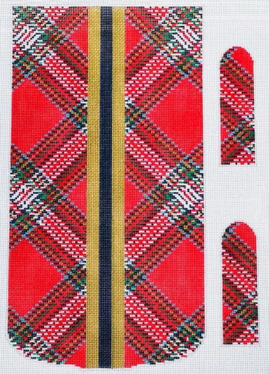 KCN Designers – Red Tartan Foldover