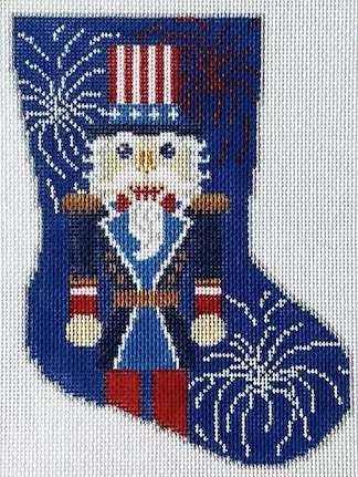 KCN Designers – Stars and Stripes Sam Mini Stocking