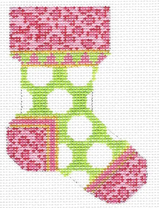 KCN Kiwi Grand Polka Dot Micro Sock