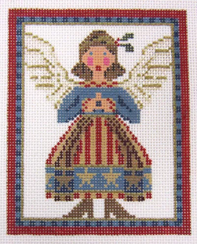 Kelly Clark Needlepoint – Americana Angel