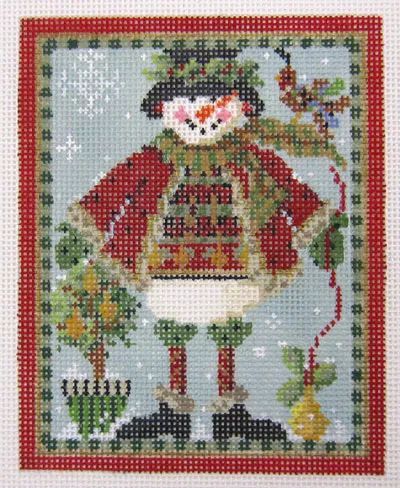 Kelly Clark Needlepoint – Elegant Snowman