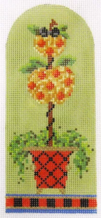 Kelly Clark Needlepoint – Halloween Apple-a-Topia