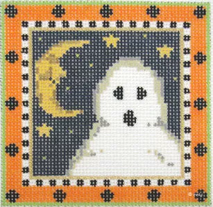 Kelly Clark Needlepoint – Li’l Ghost