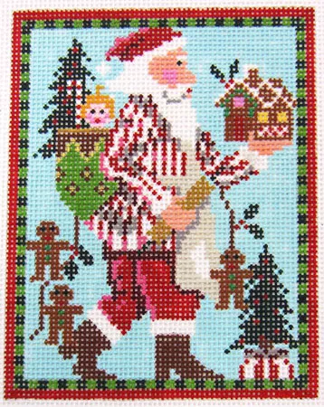Kelly Clark Needlepoint – Mister Baker Claus