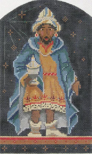 Kelly Clark Needlepoint – Nativity, Arabian Magi