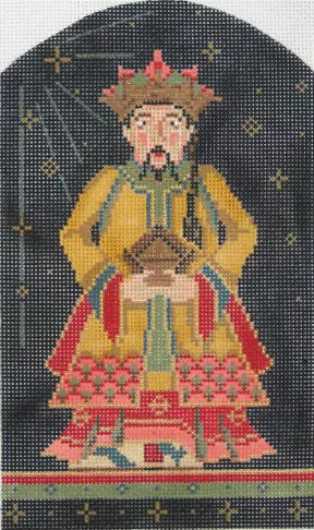 Kelly Clark Needlepoint – Nativity, Magi of the Orient
