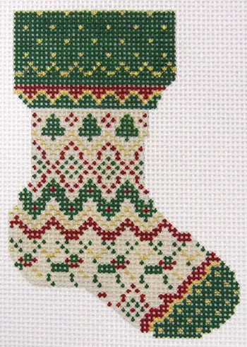 Kelly Clark Needlepoint – Nordic Sock