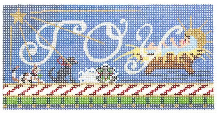 Kelly Clark Needlepoint – Petite Joy Nativity