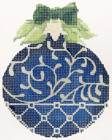 Kelly Clark Needlepoint – September Sapphire Heritage