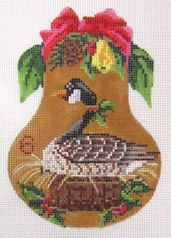 Kelly Clark Needlepoint – Six Geese a-Laying