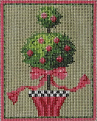 Kelly Clark Needlepoint – Topiary, Double Ball