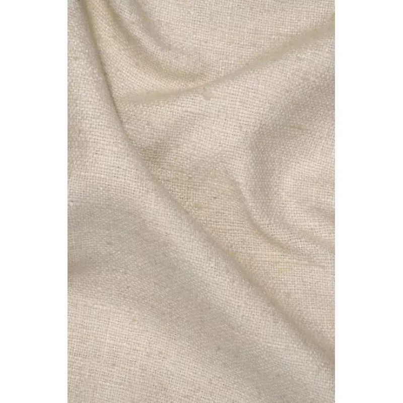 Khaki Silk Linen (Matka) Fabric