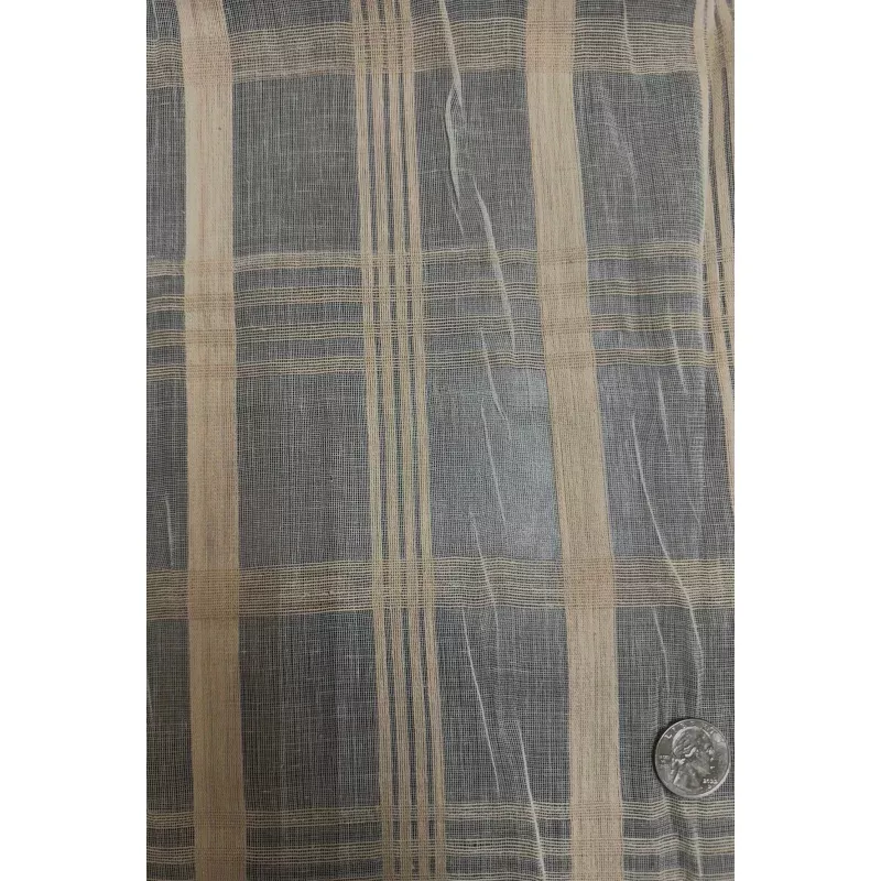 Khaki Woven Cotton Novelty COT-095