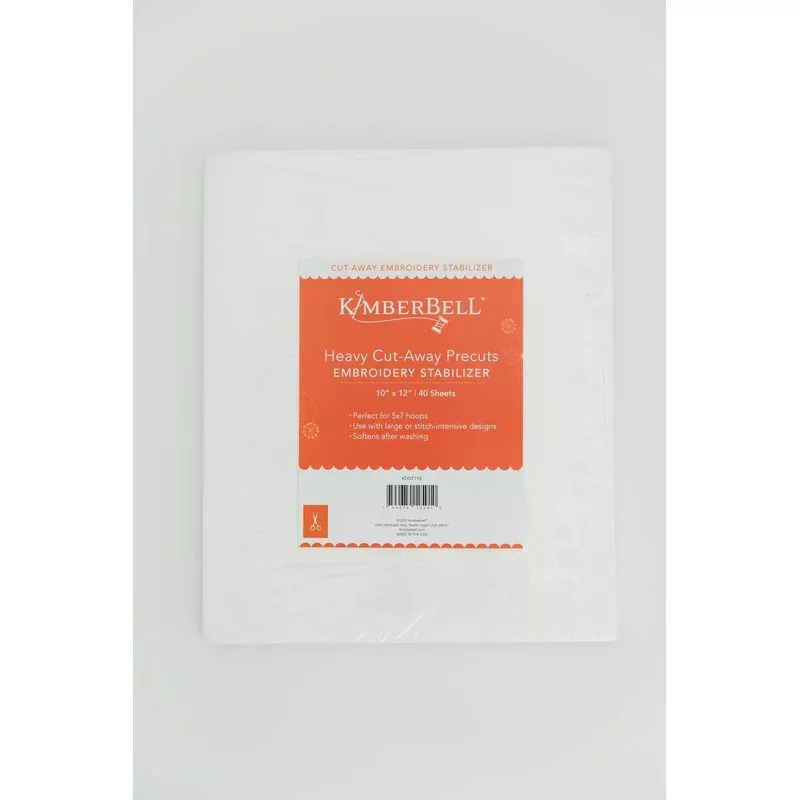 Kimberbell Heavy Tear Away Precuts 12″ x 10″