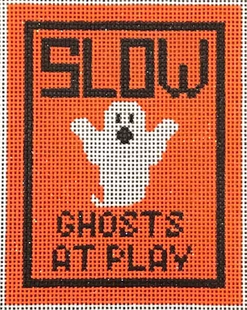 Kimberly Ann Needlepoint – Slow Ghosts at Play