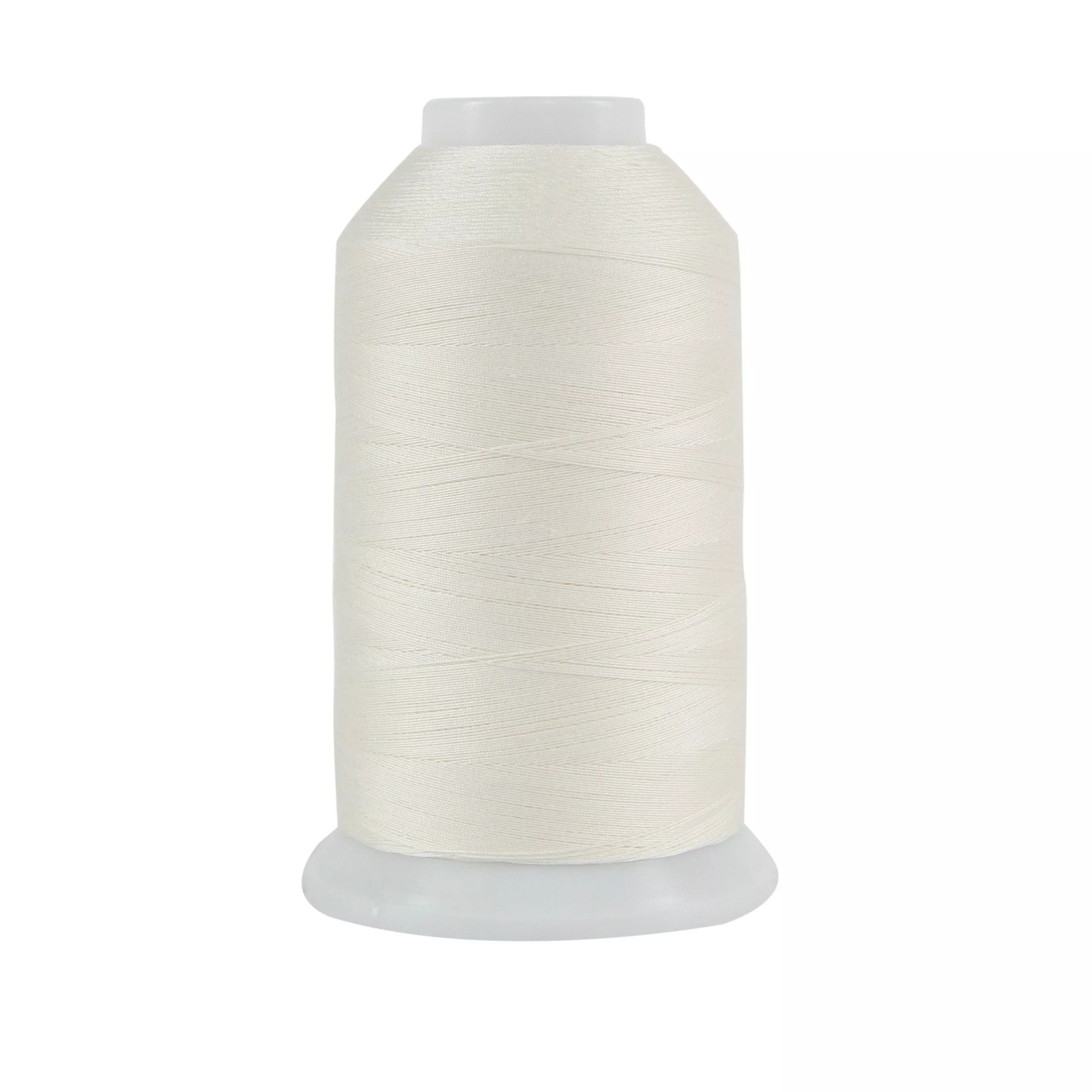 King Tut Cotton Quilting Thread 3-ply 40wt 2000yds White Linen